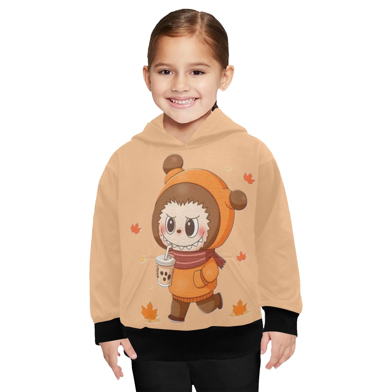 KSC's Little Girls' Fall Labubu Long Sleeve Hoodies - CUTE & COMFY - PERFECT FOR FALL & WINTER!