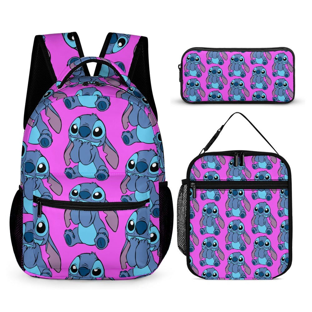 BACK TO SCHOOL BUNDLES -3PC Back To School Set - KSC's Custom Designs Back To School Sets - Backpacks, Three piece set combination Backpacks, Lunch Box, Pencil Bag/Organizer