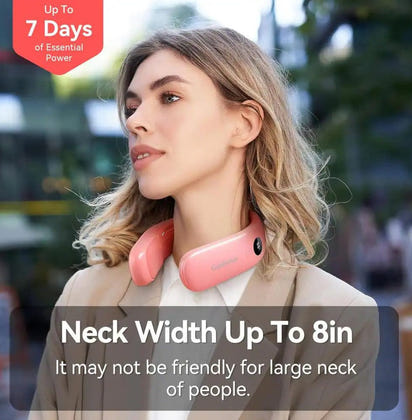 🔥 Neck Toasted. Vibes Boosted. 🔥 10,000mAh Rechargeable Neck Warmer – Fits Necks Up to 8” Wide -10000mah Rechargeable Neck Warmer,for Necks Up to 8 inches Wide