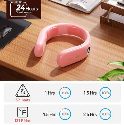 🔥 Neck Toasted. Vibes Boosted. 🔥 10,000mAh Rechargeable Neck Warmer – Fits Necks Up to 8” Wide -10000mah Rechargeable Neck Warmer,for Necks Up to 8 inches Wide