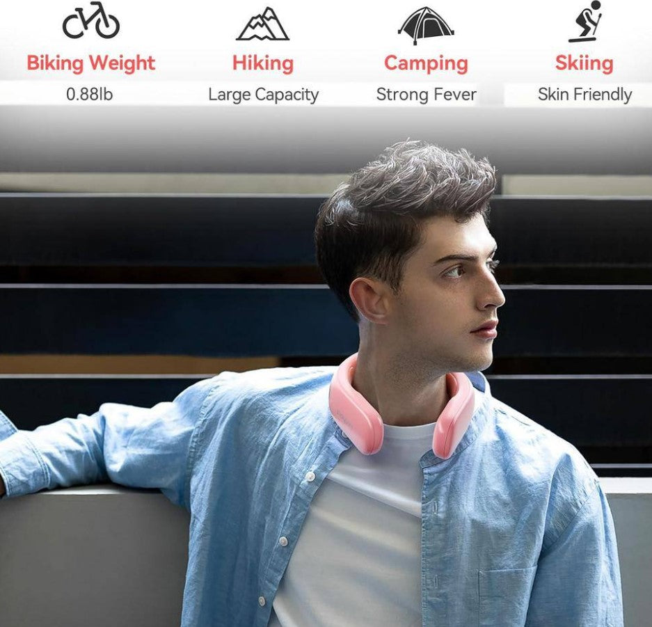 🔥 Neck Toasted. Vibes Boosted. 🔥 10,000mAh Rechargeable Neck Warmer – Fits Necks Up to 8” Wide -10000mah Rechargeable Neck Warmer,for Necks Up to 8 inches Wide