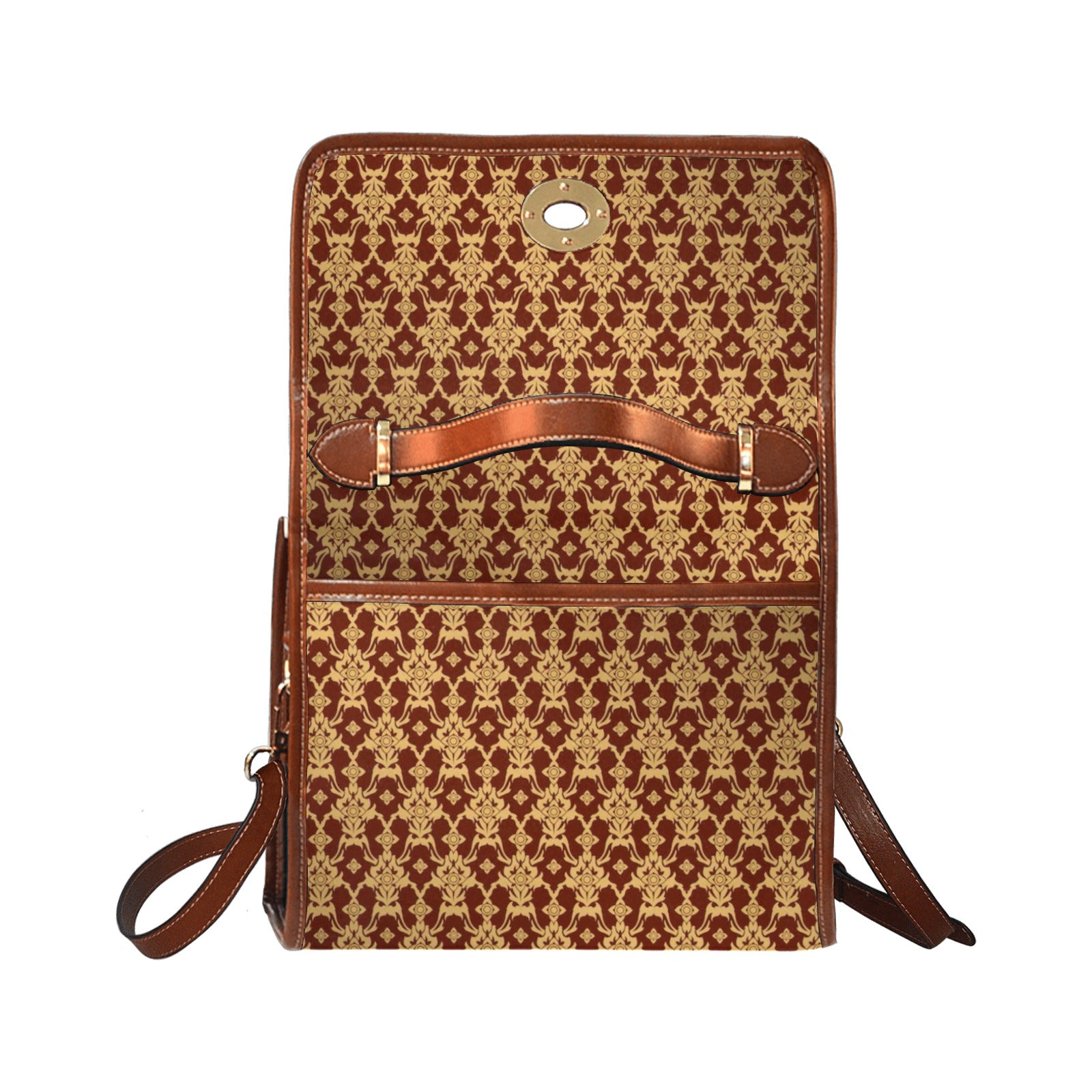KSC's Custom Design's Waterproof Hand Bag-Brown Handle - 10 Options -Awesome Deal