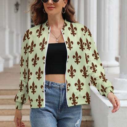 Women's Long Sleeve Zipper Jacket (10 Options) - KSC's Limited Edition Designer Collections