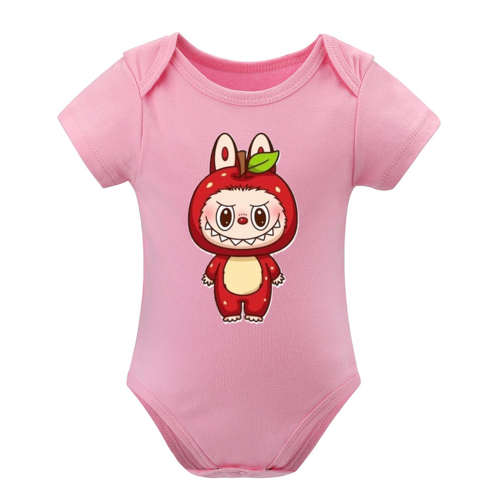 KSC's BABY LABUBU BODYSUIT -Short -Sleeve Baby's Bodysuit