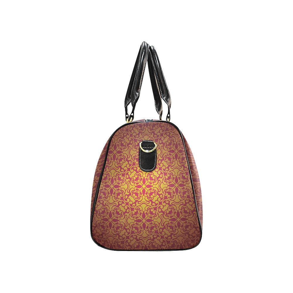 KSC's Exclusive Designs Travel Bags (Black Handles/Straps) (Model1639) - 10 Options Inside