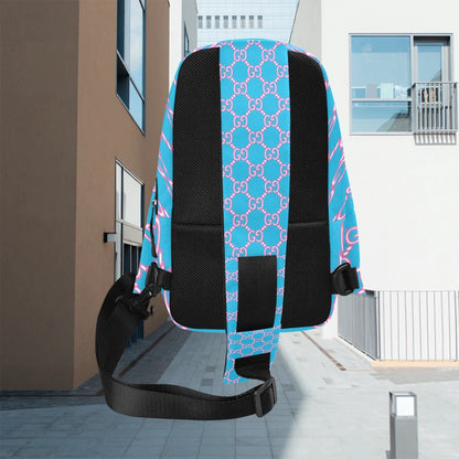 KSC's Exclusive Designs Men's Chest Bag - 9 Options
