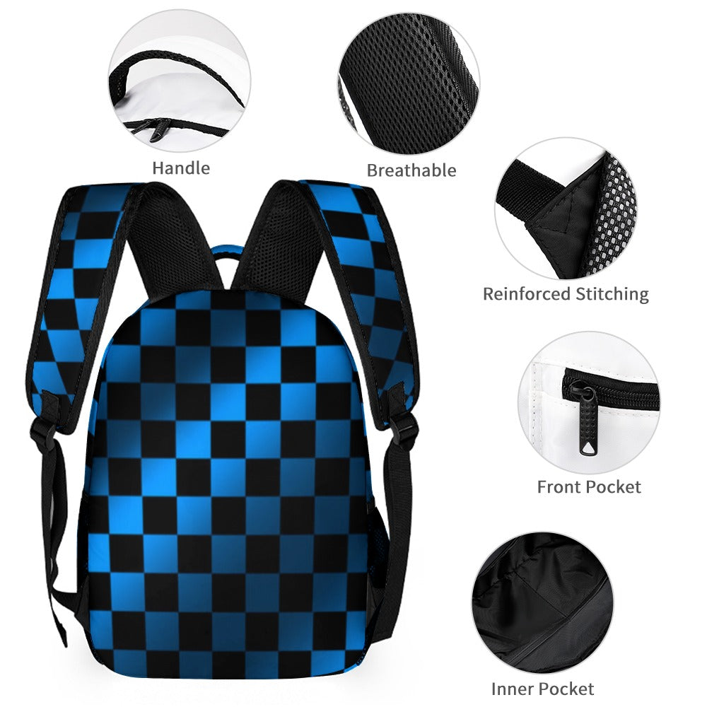 BACK TO SCHOOL BUNDLES -3PC Back To School Set - KSC's Custom Designs Back To School Sets - Backpacks, Three piece set combination Backpacks, Lunch Box, Pencil Bag/Organizer