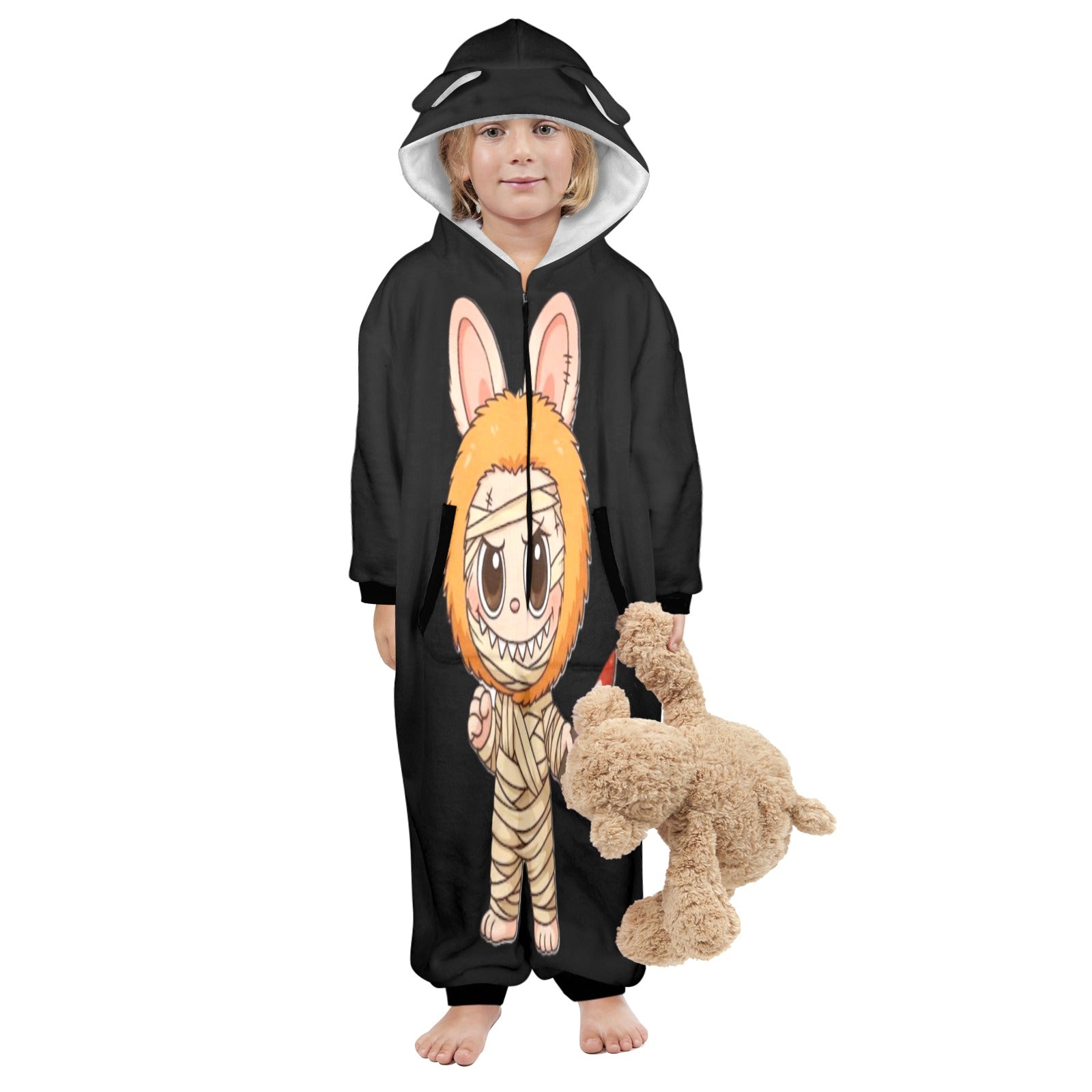 KSC's Halloween Exclusive Little Kid Unisex Onesie Labubu Mummy Chucky