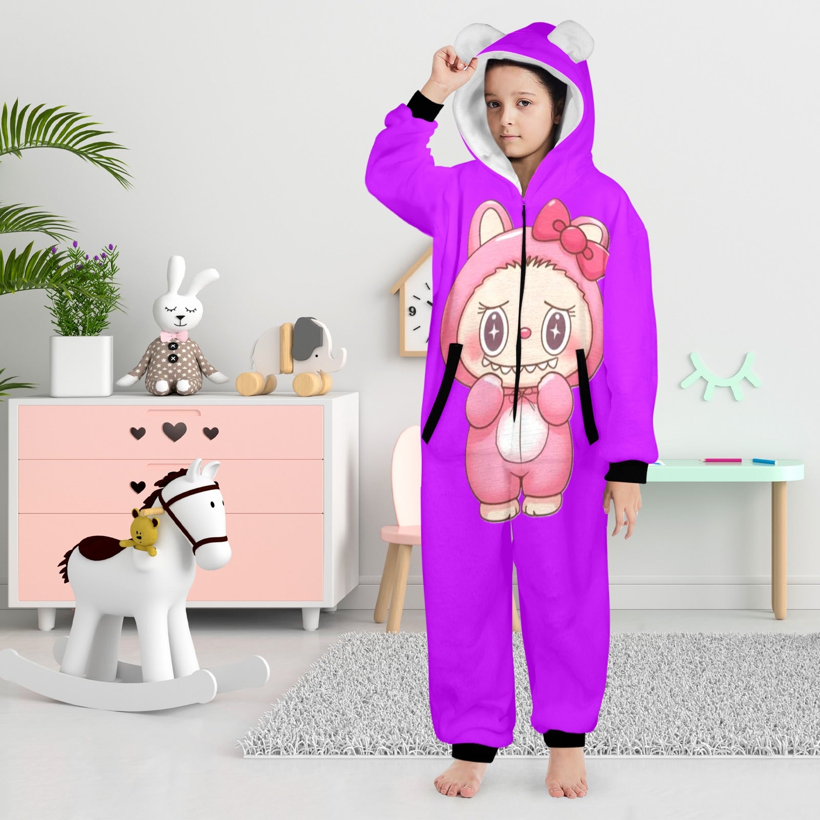 KSC's Exclusive Big Kids Onesie Labubu (8 to 15 Years)