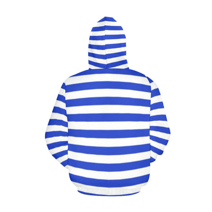 KSC's Exclusive Women's Stripe Design Hoodies Collection (10 Options) Hoodie (Model H13)