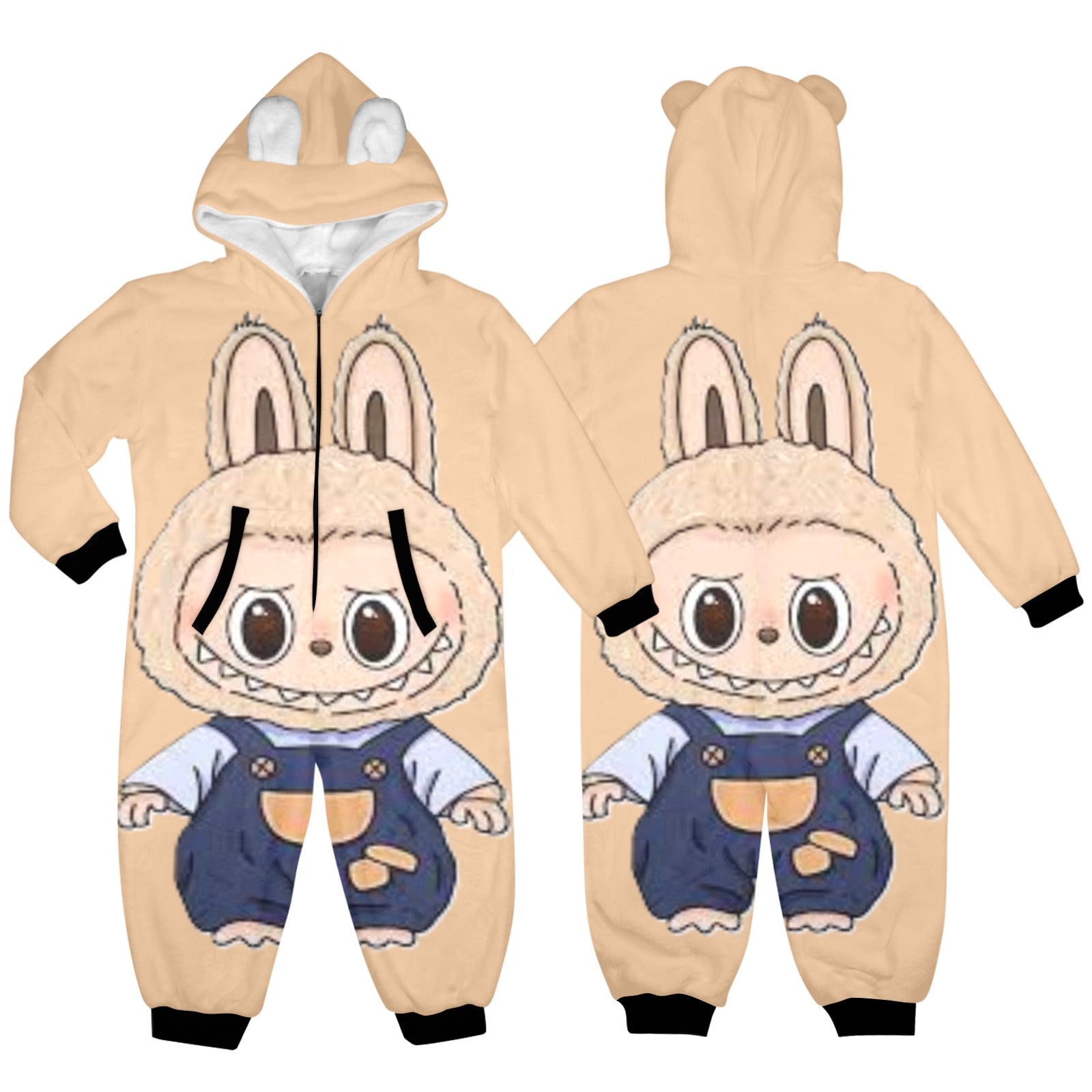 KSC's Exclusive Labubu Little Kid Onesie (2 to 7 years old) Overalls Labubu