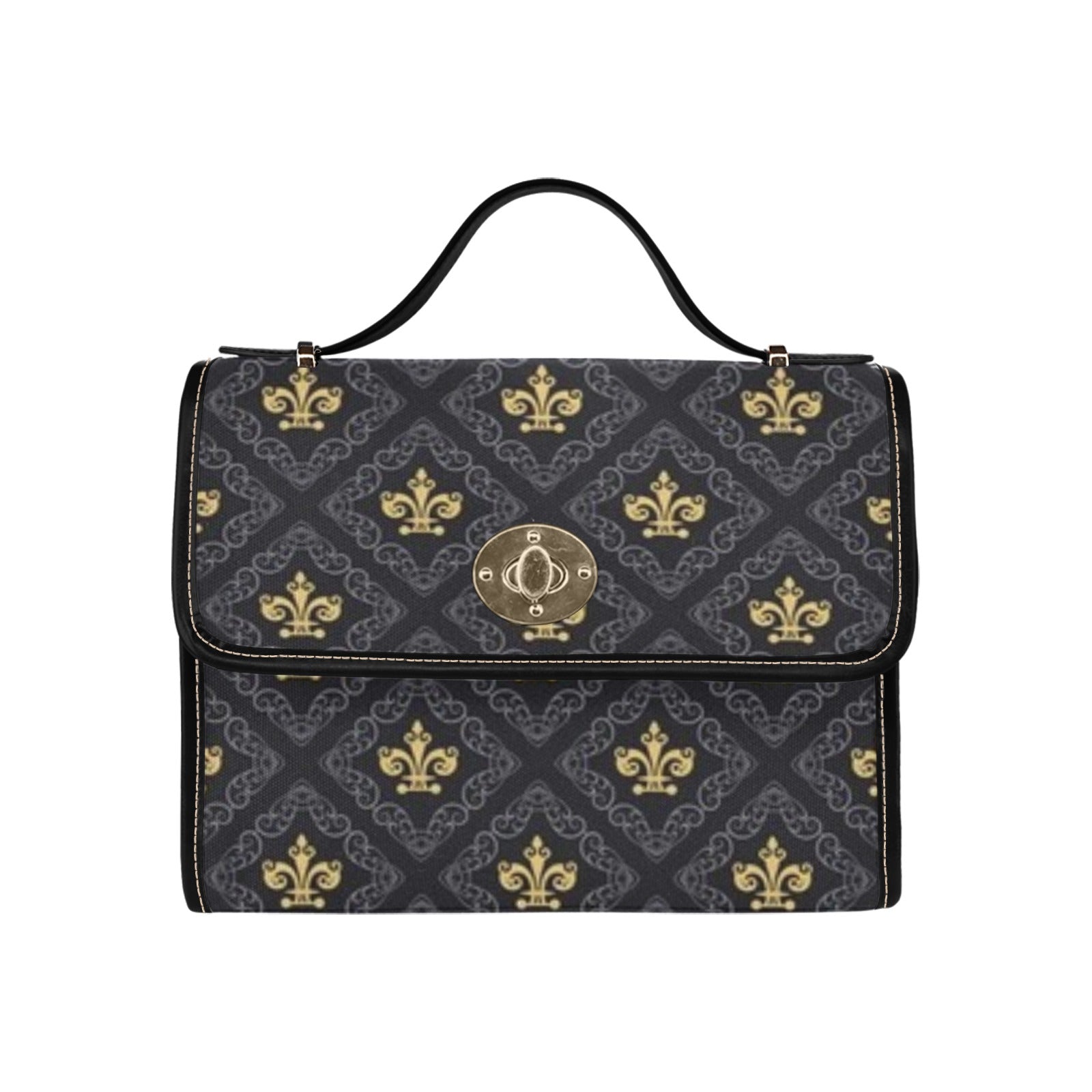 KSC's Custom Design's Hand Bag-Lock bags (black shoulder strap, black edging) - 10 Options -Awesome Deal