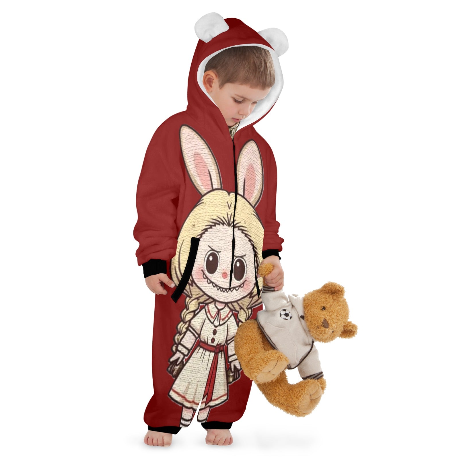 KSC's Halloween Exclusive Little Kid Unisex Onesie Labubu AnnaBelle Conjuring