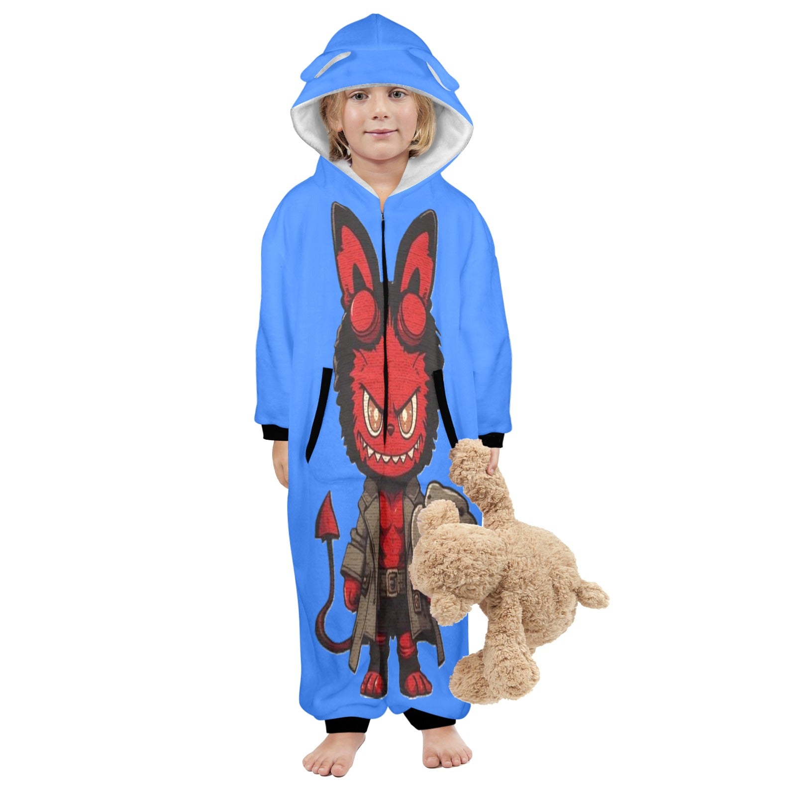 KSC's Halloween Exclusive Little Kids Unisex Onesie LabubuHellboy