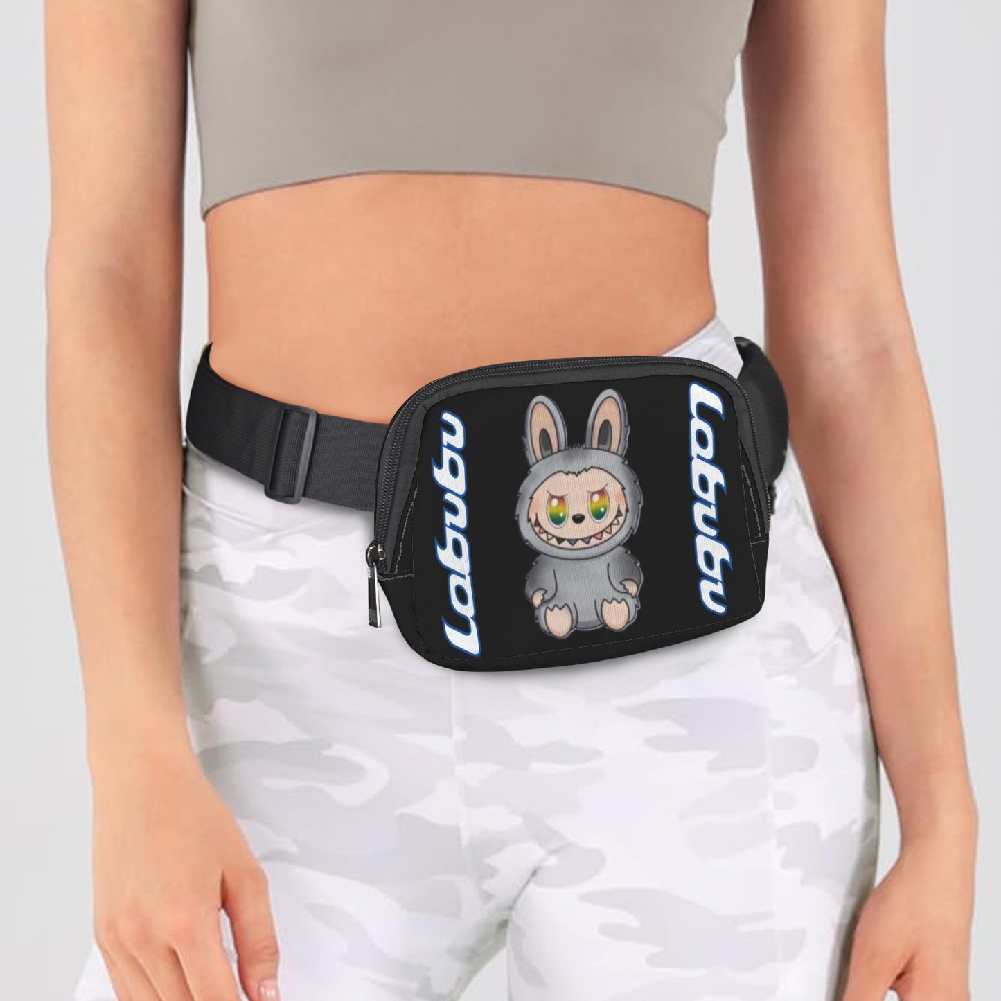 🧨 TRENDING: Labubu™ Grey Crossbody Fanny – Street-Smart Style for Every GenerationGrey Labubu Cross Body Bags - Fanny Bags for ALL AGES