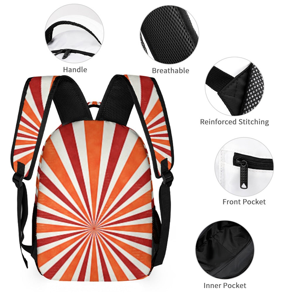 BACK TO SCHOOL BUNDLES -3PC Back To School Set - KSC's Custom Designs Back To School Sets - Backpacks, Three piece set combination Backpacks, Lunch Box, Pencil Bag/Organizer