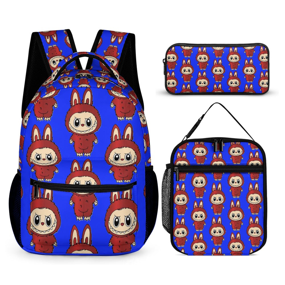 Cutest Exclusive Labubu Backpack Bundles, Three piece set combination - 10 different options to choose from!