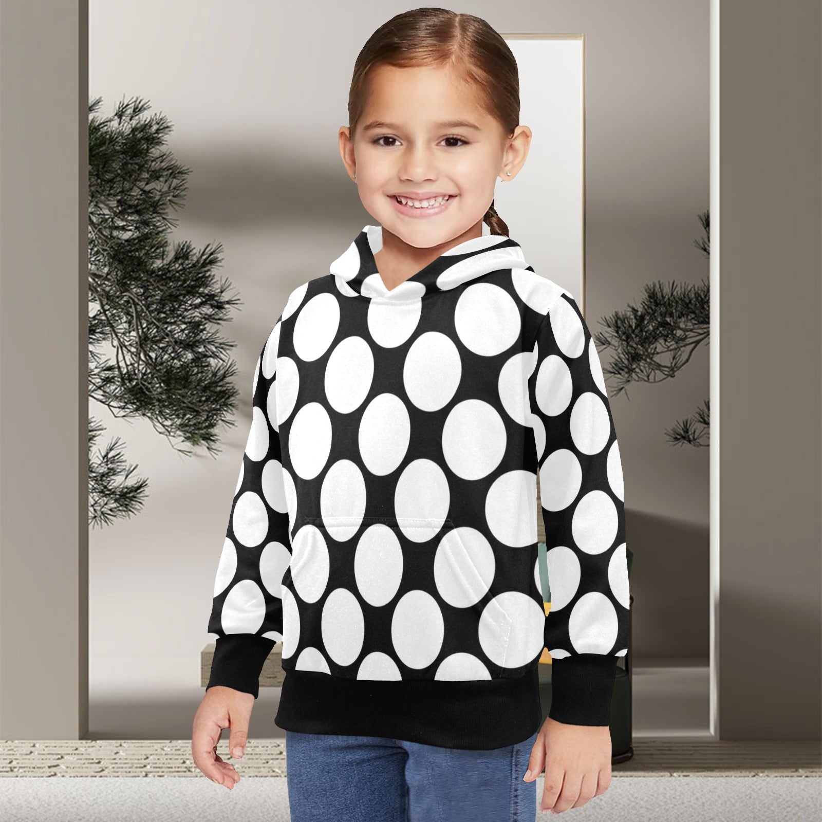KSC's Exclusive Designs Little Girls' Long Sleeve Hoodie - Little Girls' Long Sleeve Hoodie