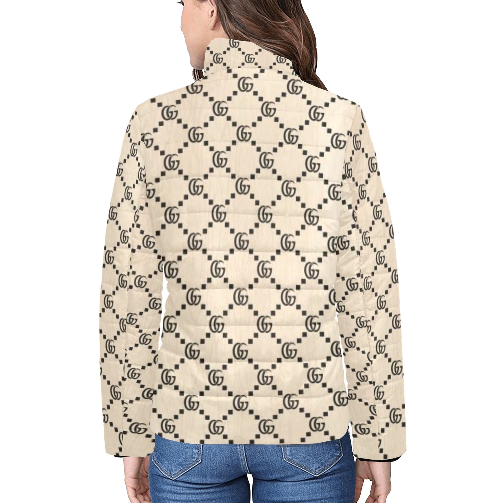 KSC's Exclusive  Women's Stand Collar Padded Jackets (10) Designs/Styles - Women's stand collar padded jacket(H41)