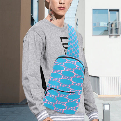 KSC's Exclusive Designs Men's Chest Bag - 9 Options