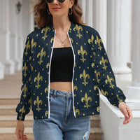 Women's Long Sleeve Zipper Jacket (10 Options) - KSC's Limited Edition Designer Collections