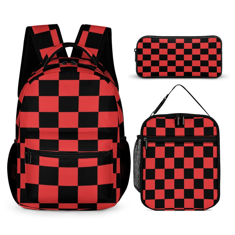 BACK TO SCHOOL BUNDLES -3PC Back To School Set - KSC's Custom Designs Back To School Sets - Backpacks, Three piece set combination Backpacks, Lunch Box, Pencil Bag/Organizer