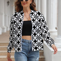 Women's Long Sleeve Zipper Jacket - (10 Options) KSC's Limited Edition Designer Collections