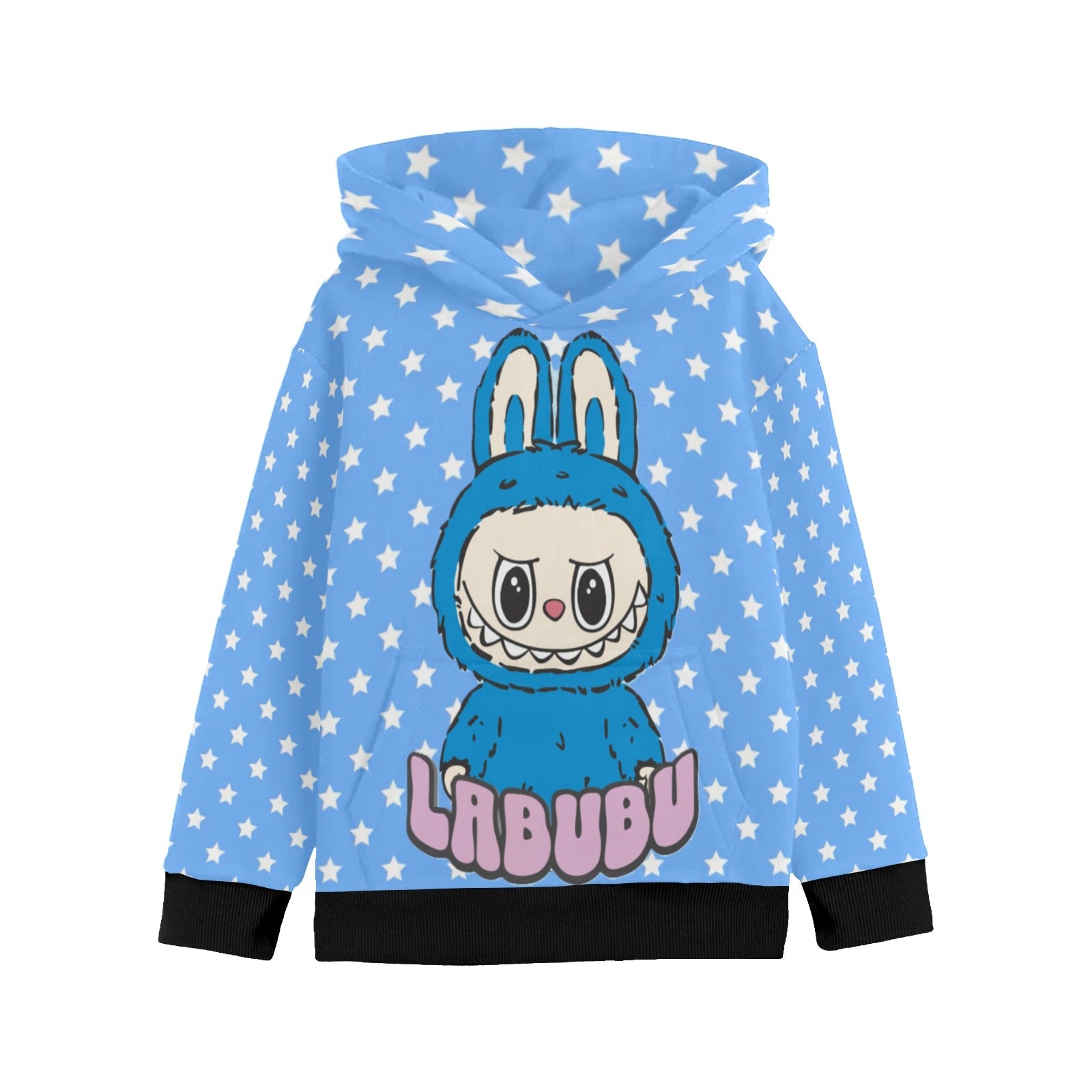 KSC's Little Girls' Labubu Designs Long Sleeve Hoodies