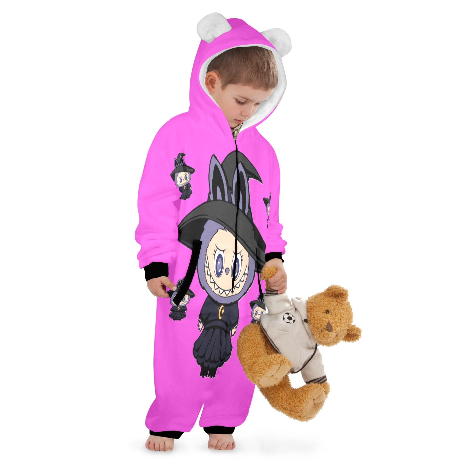 KSC's Halloween Exclusive Little Kids Unisex Onesie Labubu Witch
