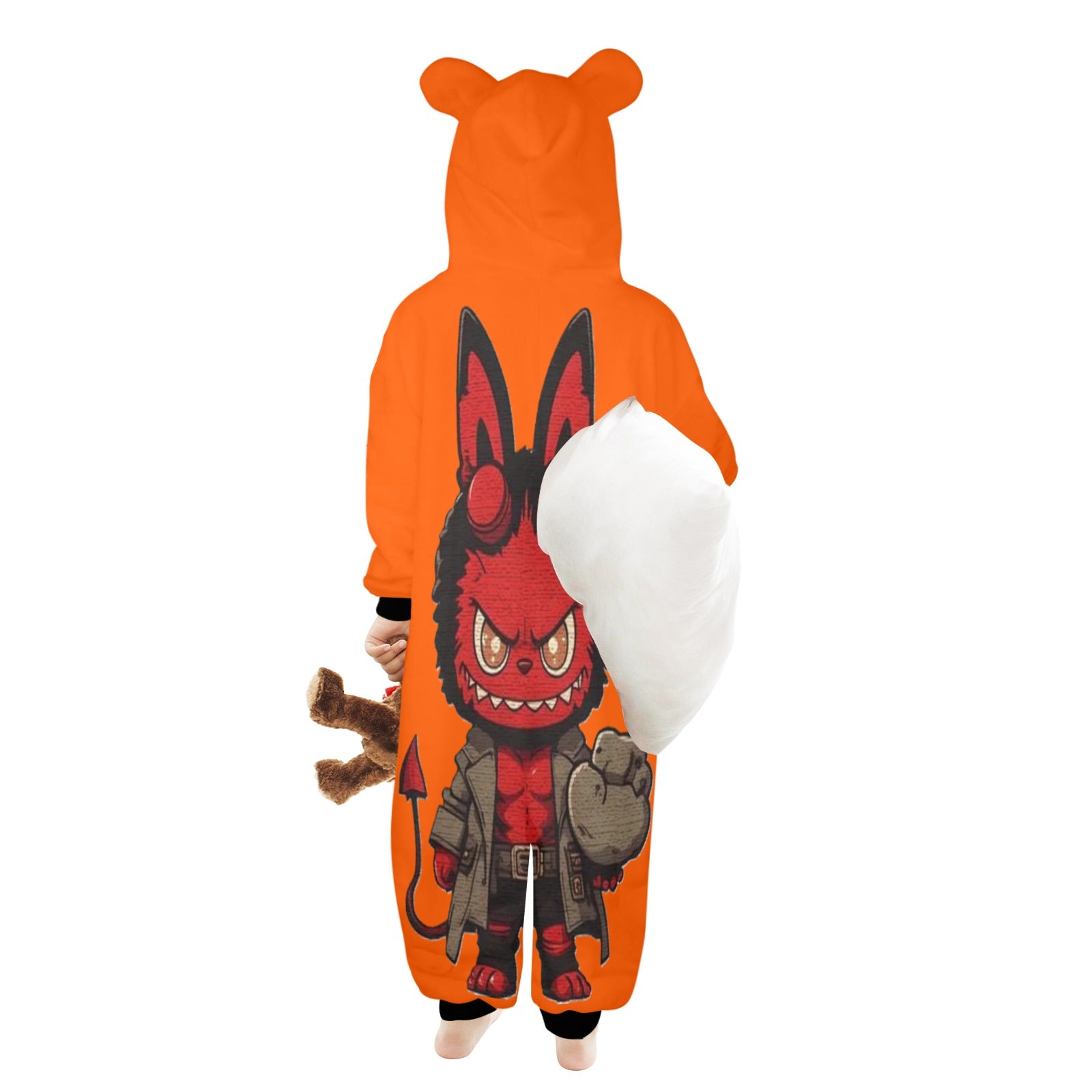 KSC's Halloween Exclusive Little Kids Unisex Onesie LabubuHellboy