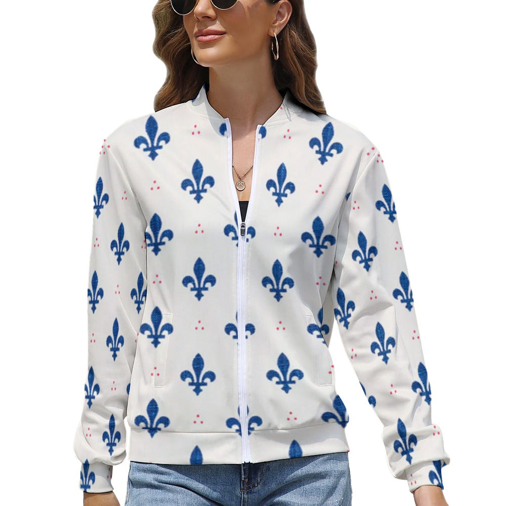 Women's Long Sleeve Zipper Jacket (10 Options) - KSC's Limited Edition Designer Collections