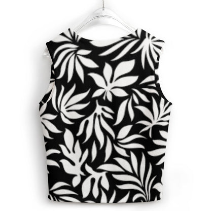 KSC's Custom Vest Designs Women's Long Sleeve Button Knit Vest - 10 OPTIONS INSIDE