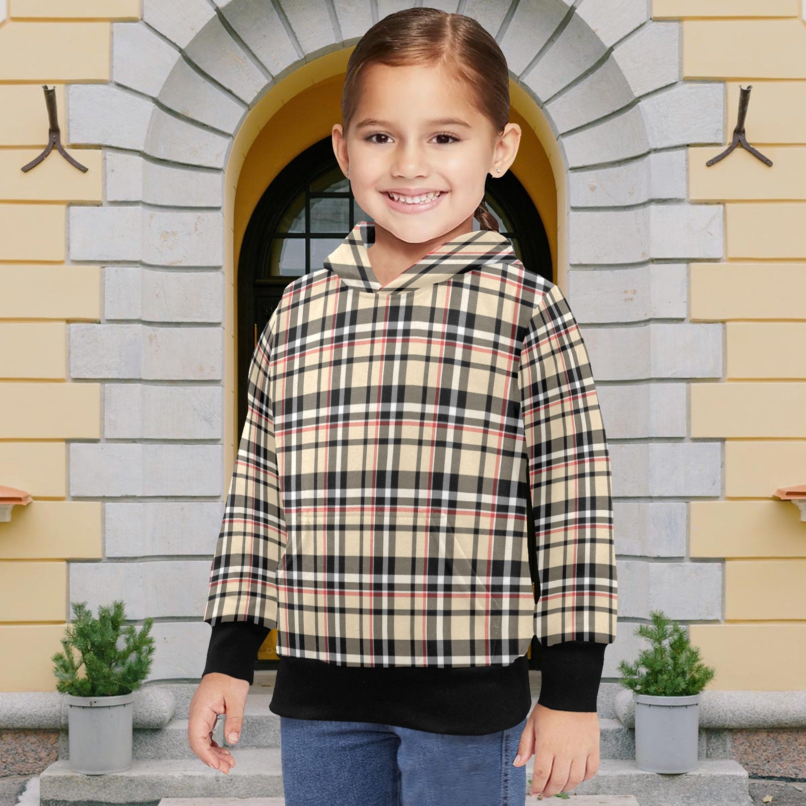 KSC's Exclusive Designs Little Girls' Long Sleeve Hoodie - Little Girls' Long Sleeve Hoodie