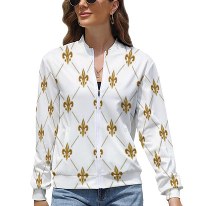 Women's Long Sleeve Zipper Jacket (10 Options) - KSC's Limited Edition Designer Collections