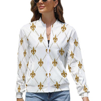 Women's Long Sleeve Zipper Jacket (10 Options) - KSC's Limited Edition Designer Collections