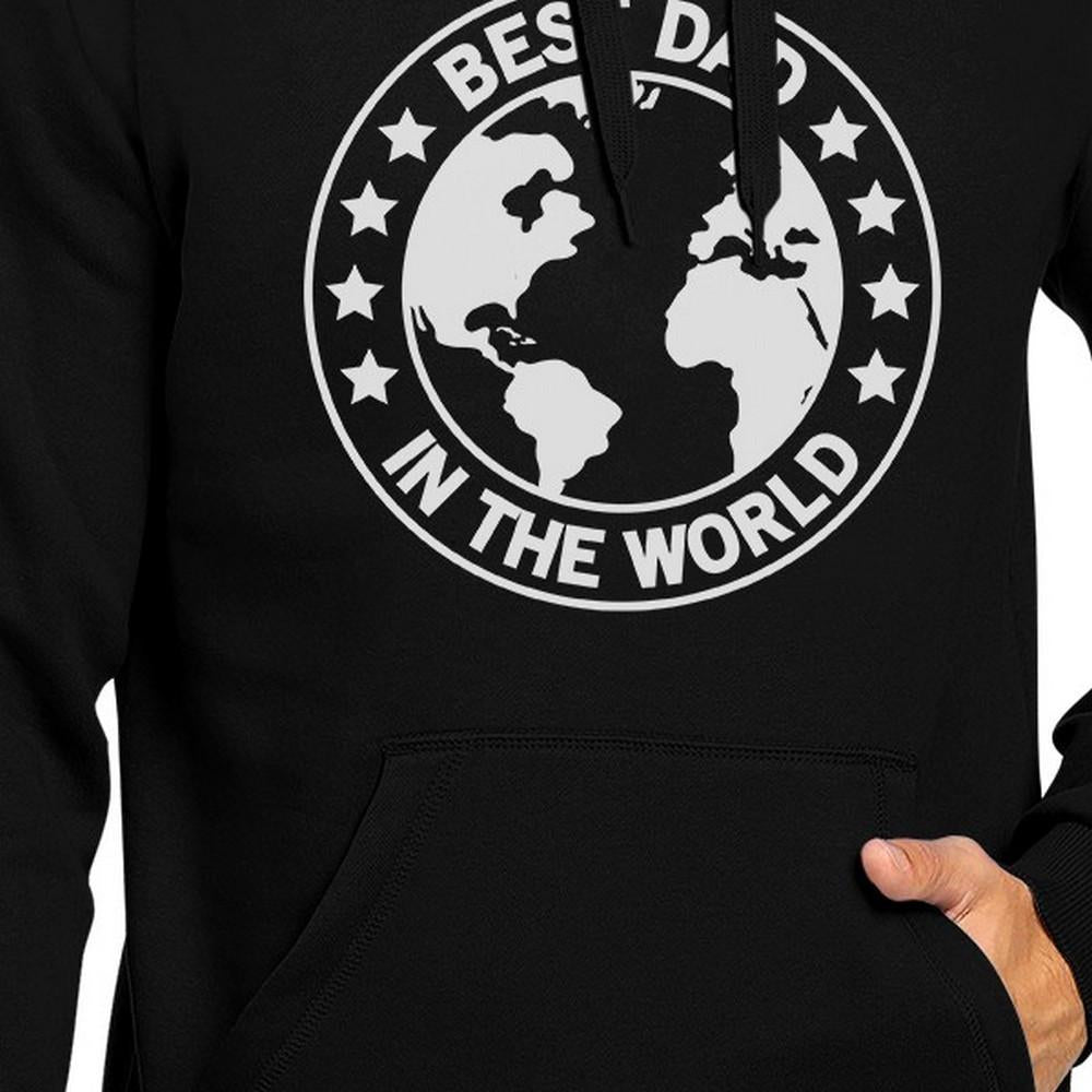 Best Dad In The World Hoodie Black Unisex Hoodie Best Dad In the World HOODIE Sweatshirt