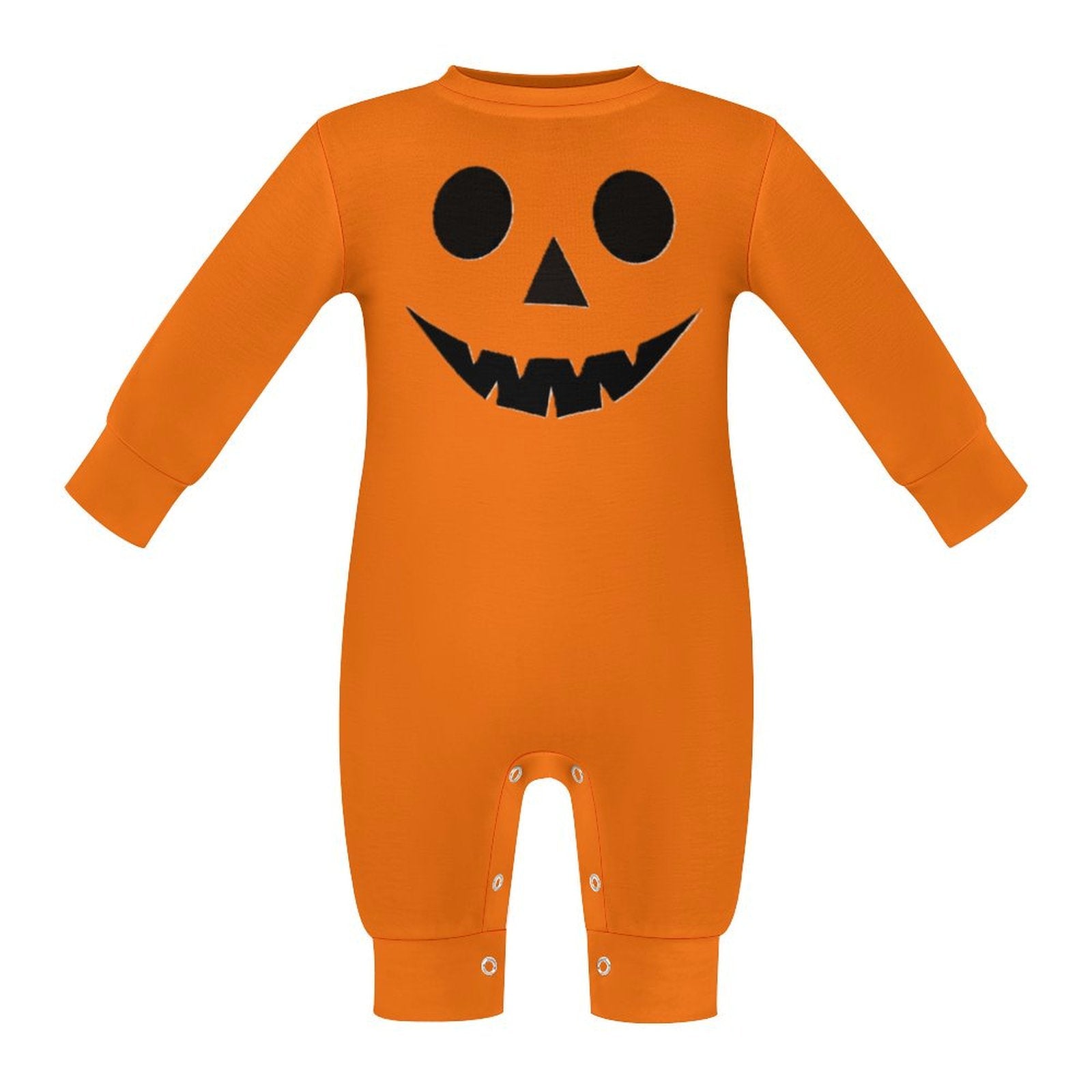 Baby Halloween Pumpkin Long-sleeve Onesie Set Type 2