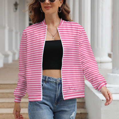 Women's Long Sleeve Zipper Jacket (10 Options) - KSC's Limited Edition Designer Collection