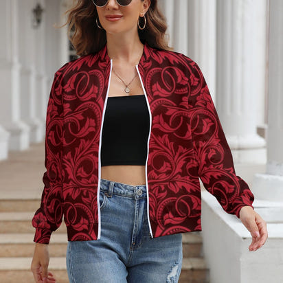 Women's Long Sleeve Zipper Jacket (10 Options) - KSC's Limited Edition Designer Collections