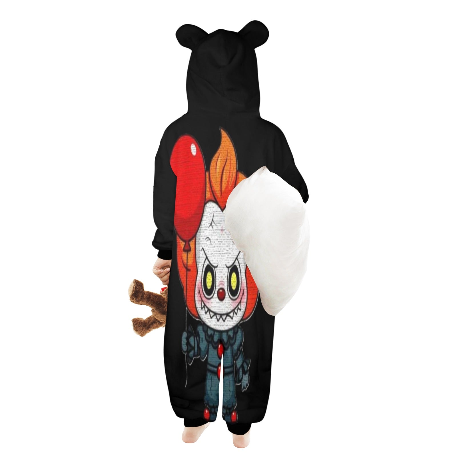 KSC's Exclusive Halloween Penny Clown Labubu Little Kid Unisex Onesie 2 to 7 years old