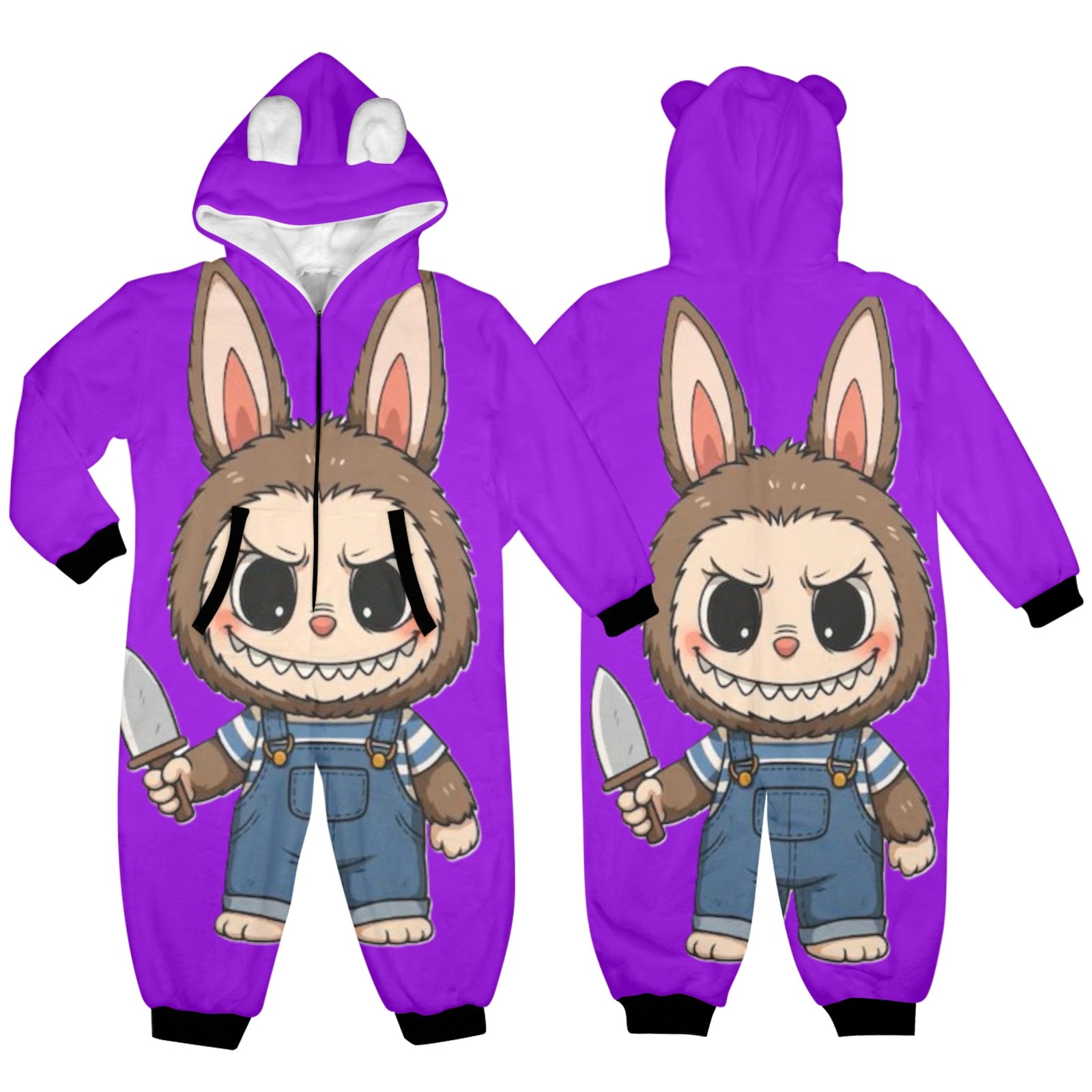 KSC's Halloween Exclusive Little Kids Unisex Onesie Labubu Chucky