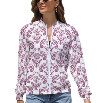 Women's Long Sleeve Zipper Jacket (10 Options) - KSC's Limited Edition Designer Collections