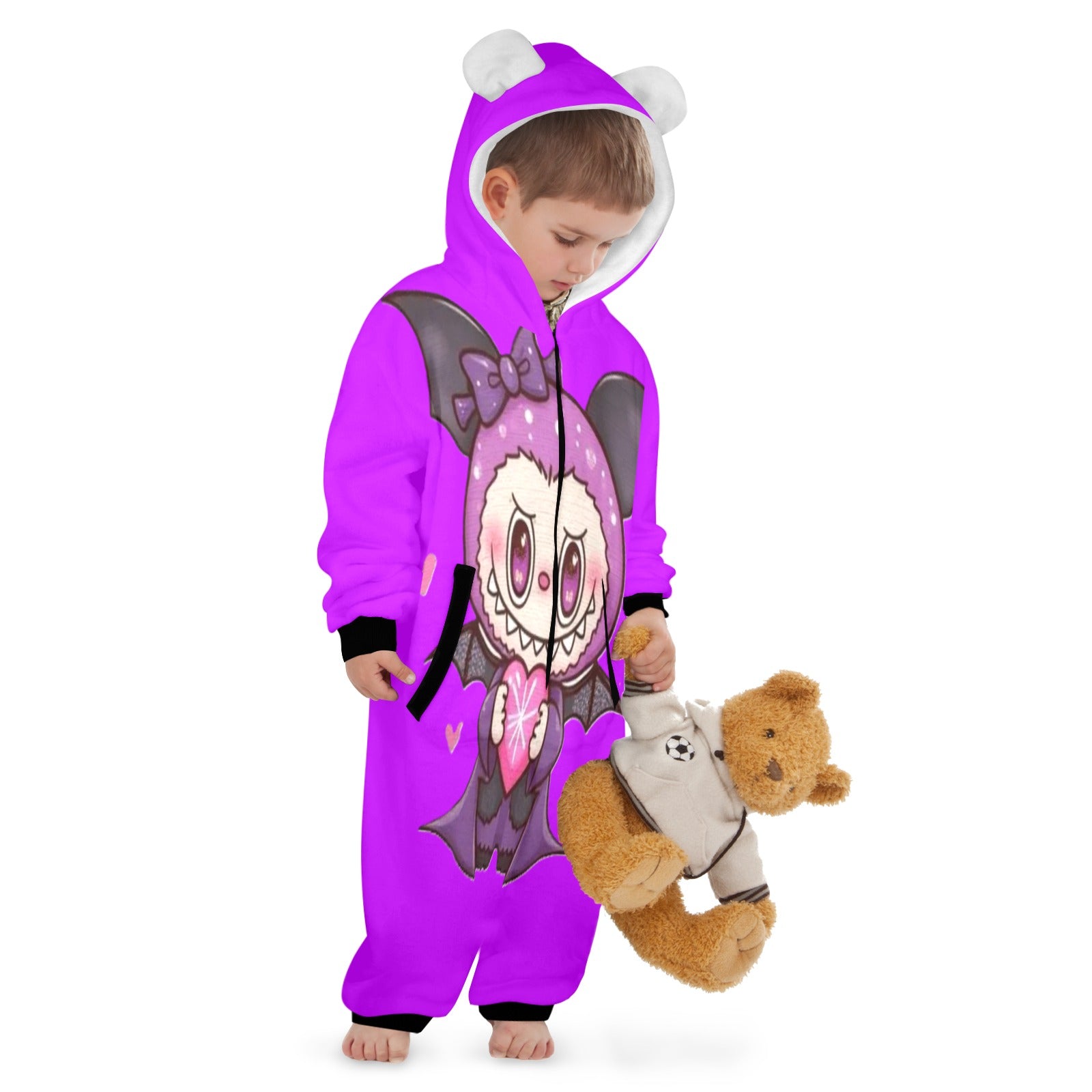 KSC's Halloween Exclusive Little Kid Unisex Onesie Labubu Vampire Bat