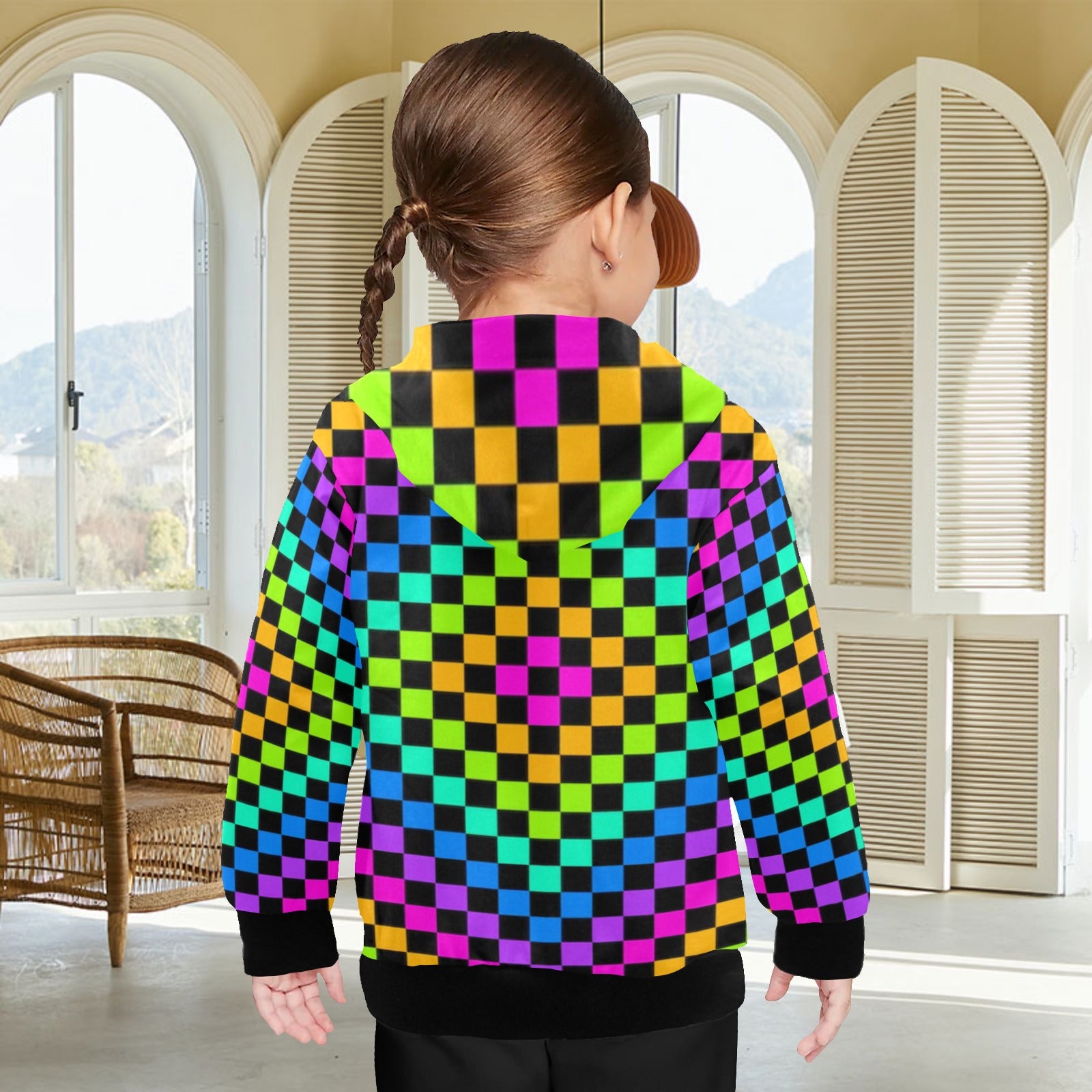 KSC's Exclusive Designs Little Girls' Long Sleeve Hoodie - Little Girls' Long Sleeve Hoodie