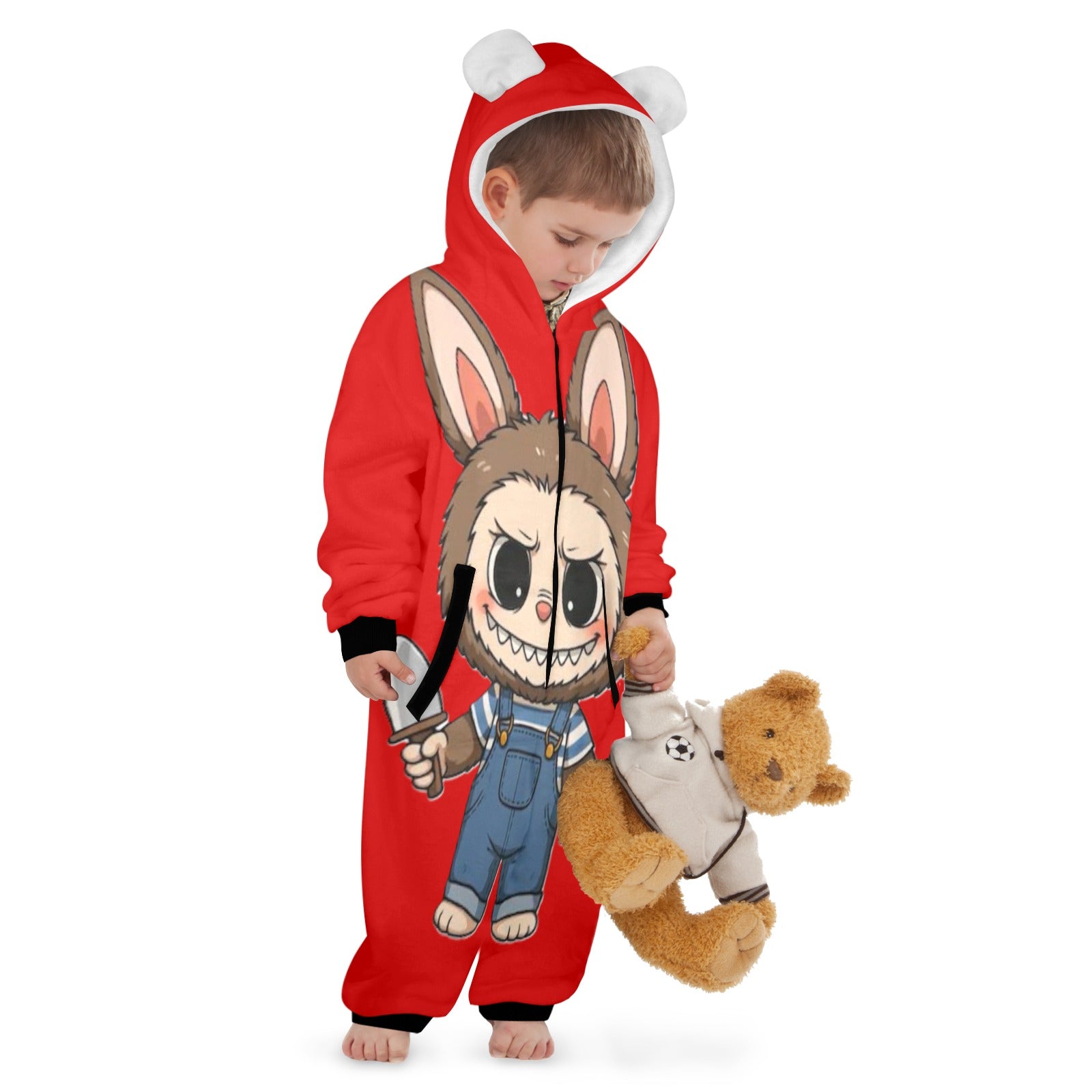 KSC's Halloween Exclusive Little Kids Unisex Onesie Labubu Chucky