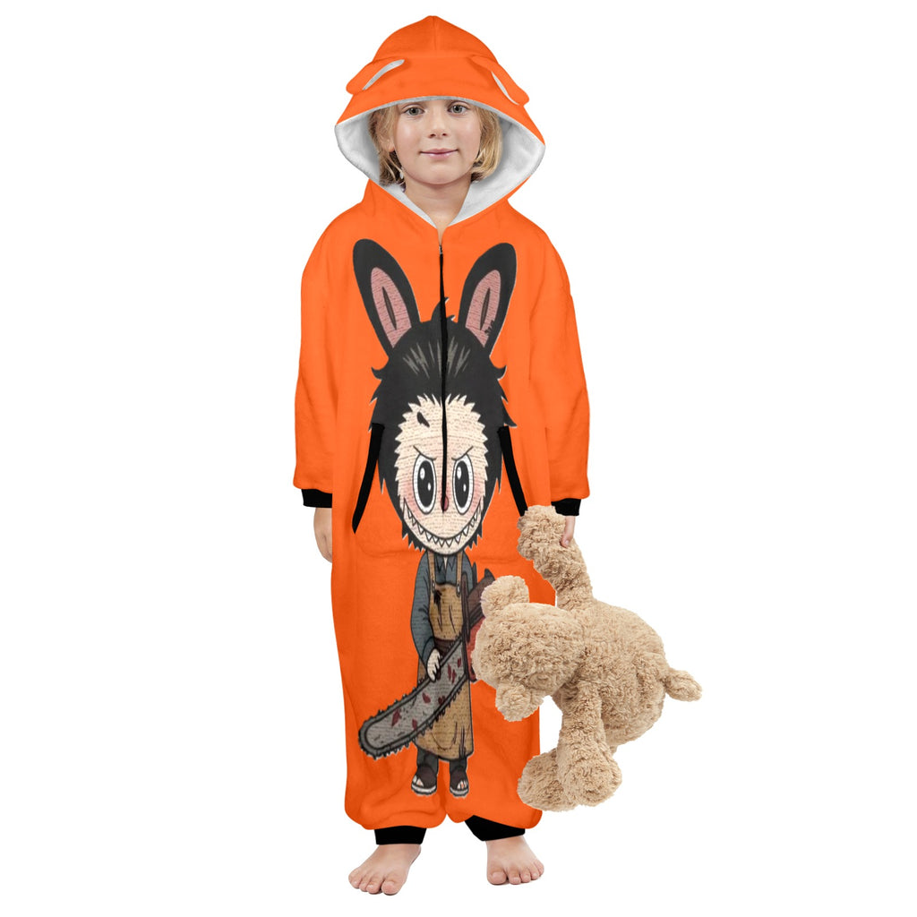 KSC's Halloween Exclusive Little Kids Unisex Onesie Labubu Chainsaw