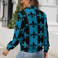 Women's Long Sleeve Zipper Jacket (10 Options) - KSC's Limited Edition Designer Collections