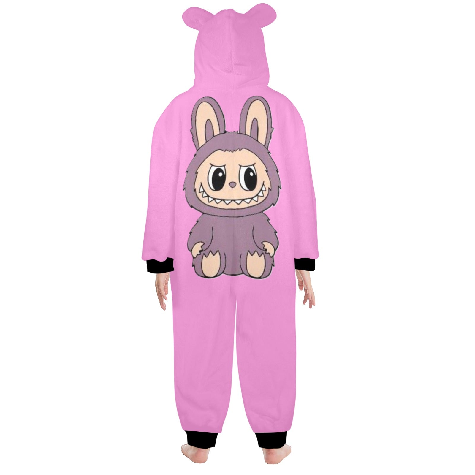 KSC's Exclusive Big Kids Onesie Labubu (8 to 15 Years) Pink Purple Labubu