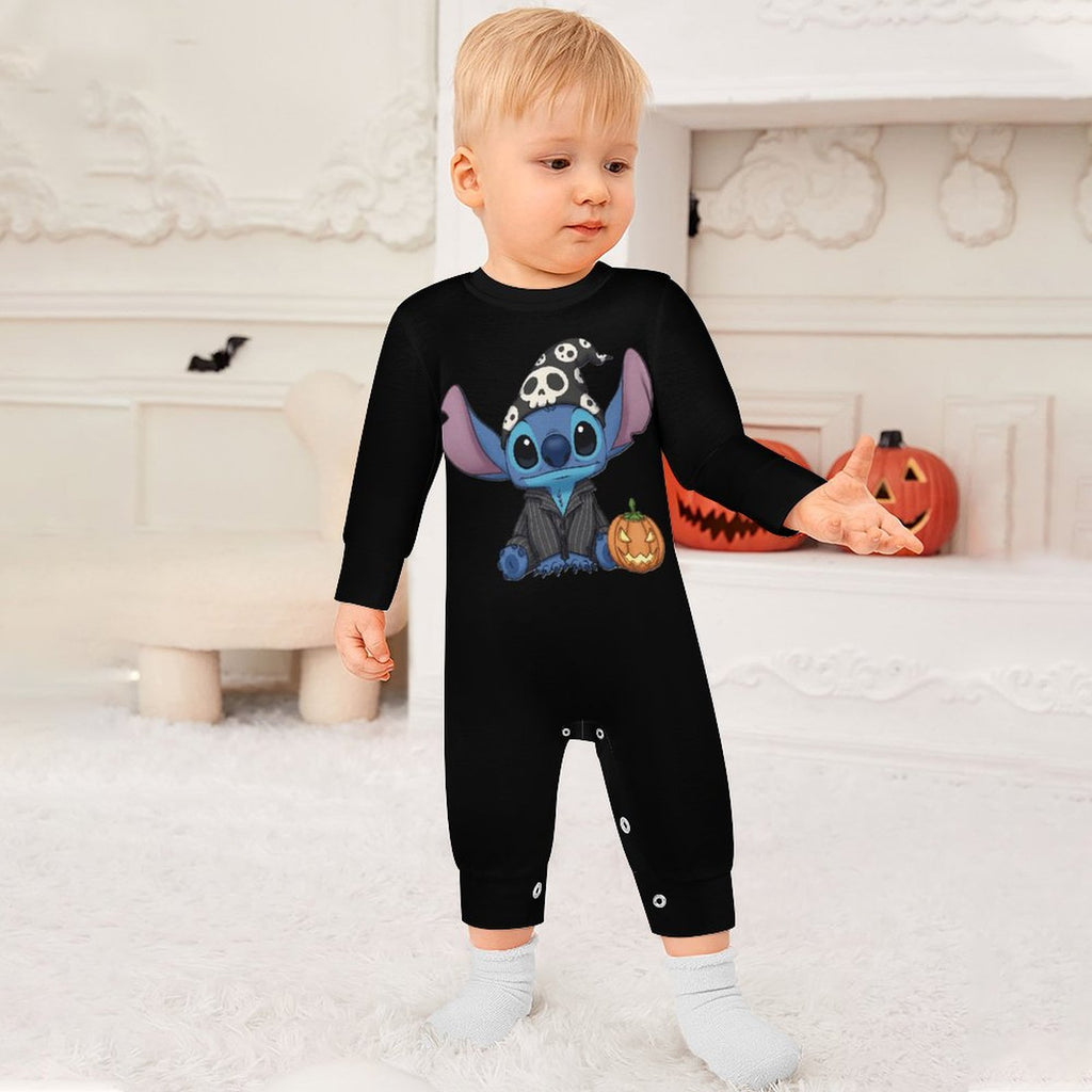 Baby Halloween Stitch Onesie Set