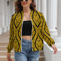 Women's Long Sleeve Zipper Jacket (10 Options) - KSC's Limited Edition Designer Collections